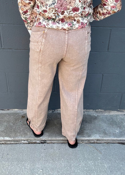 Living Life Barrel Jeans