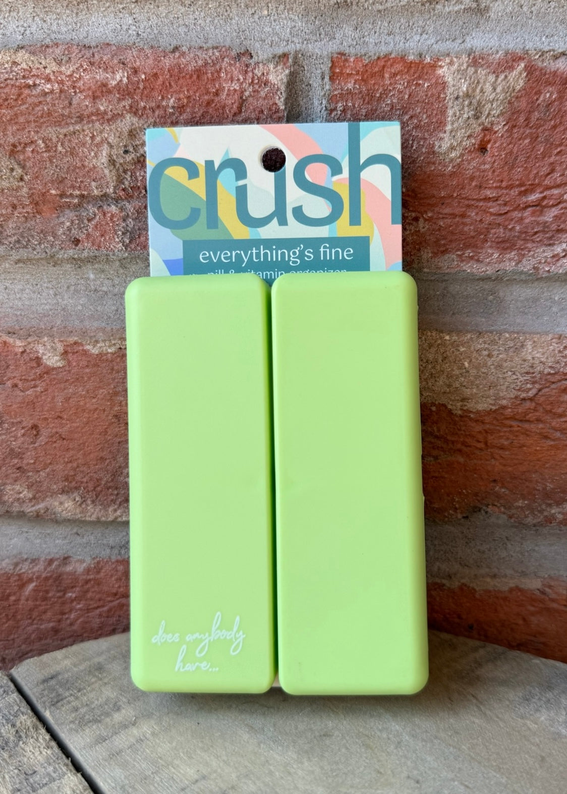 Everything's Fine Vitamin Organizer