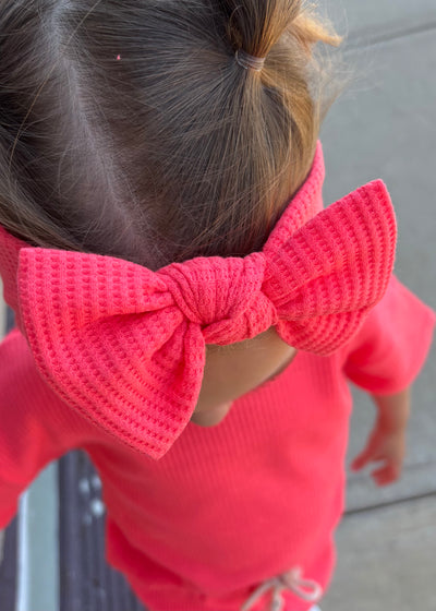 Hot Pink Top & Bottom Set- KIDS