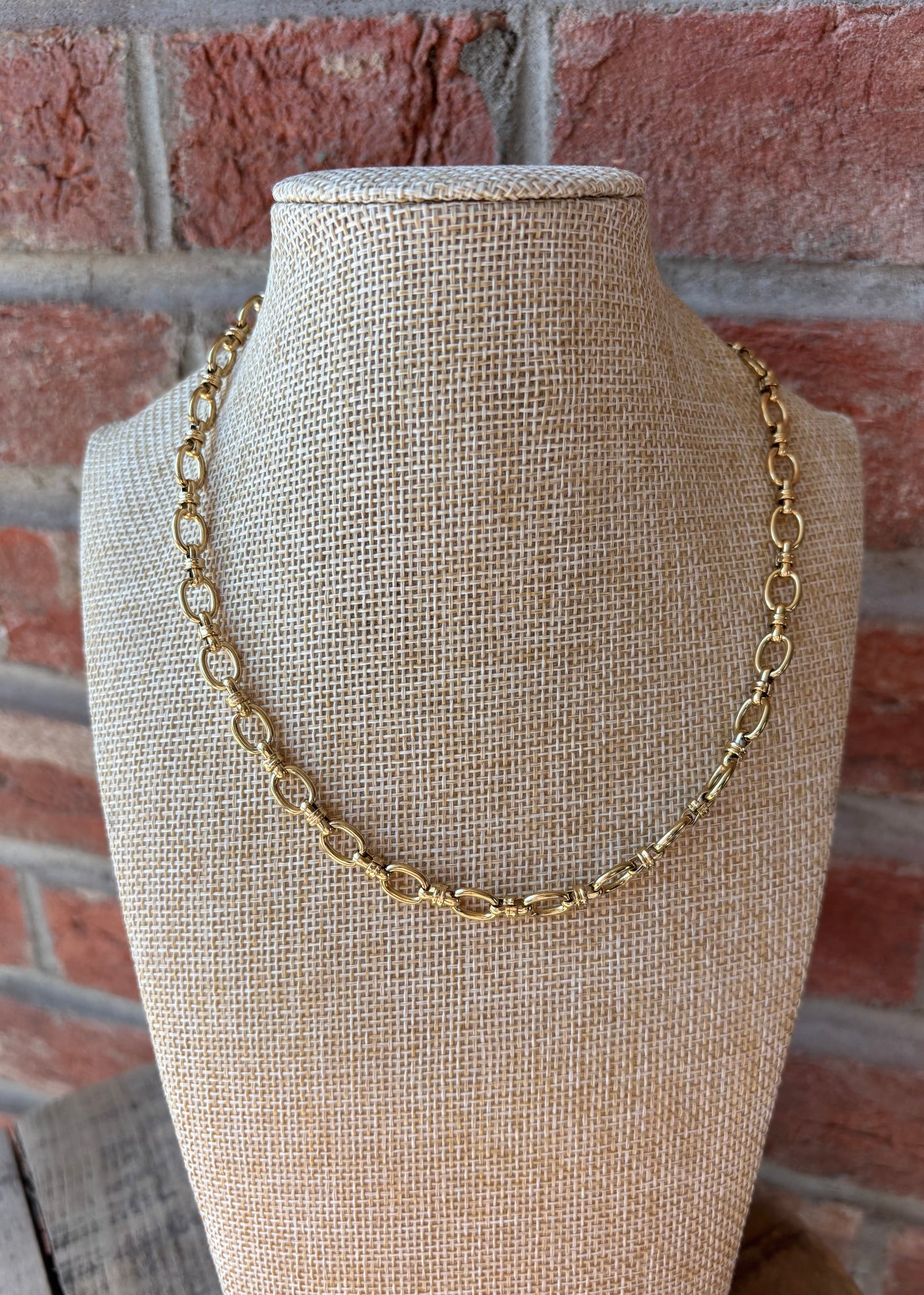 Oval Chain Necklace