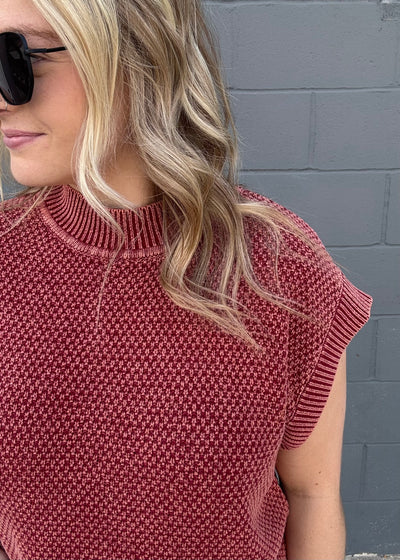 Quick Glance- Dark Red