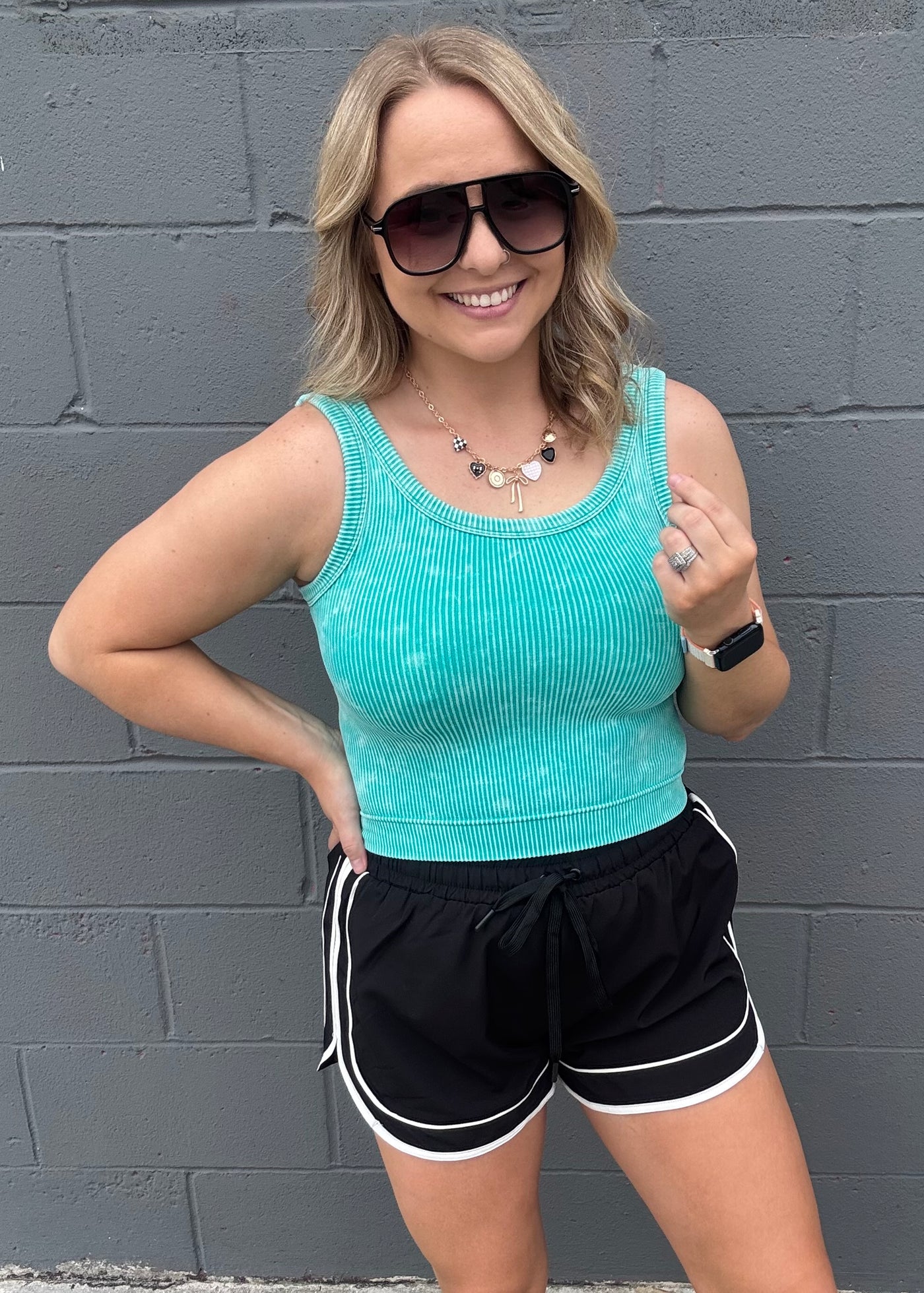 Daily Basis- Turquoise