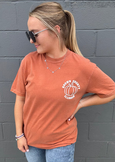 Brown County Pumpkin Tee