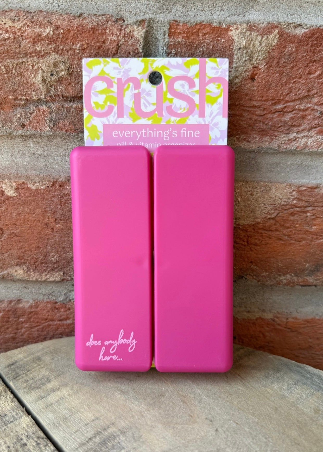 Everything's Fine Vitamin Organizer