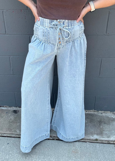 Have No Limits Wide Leg Denim