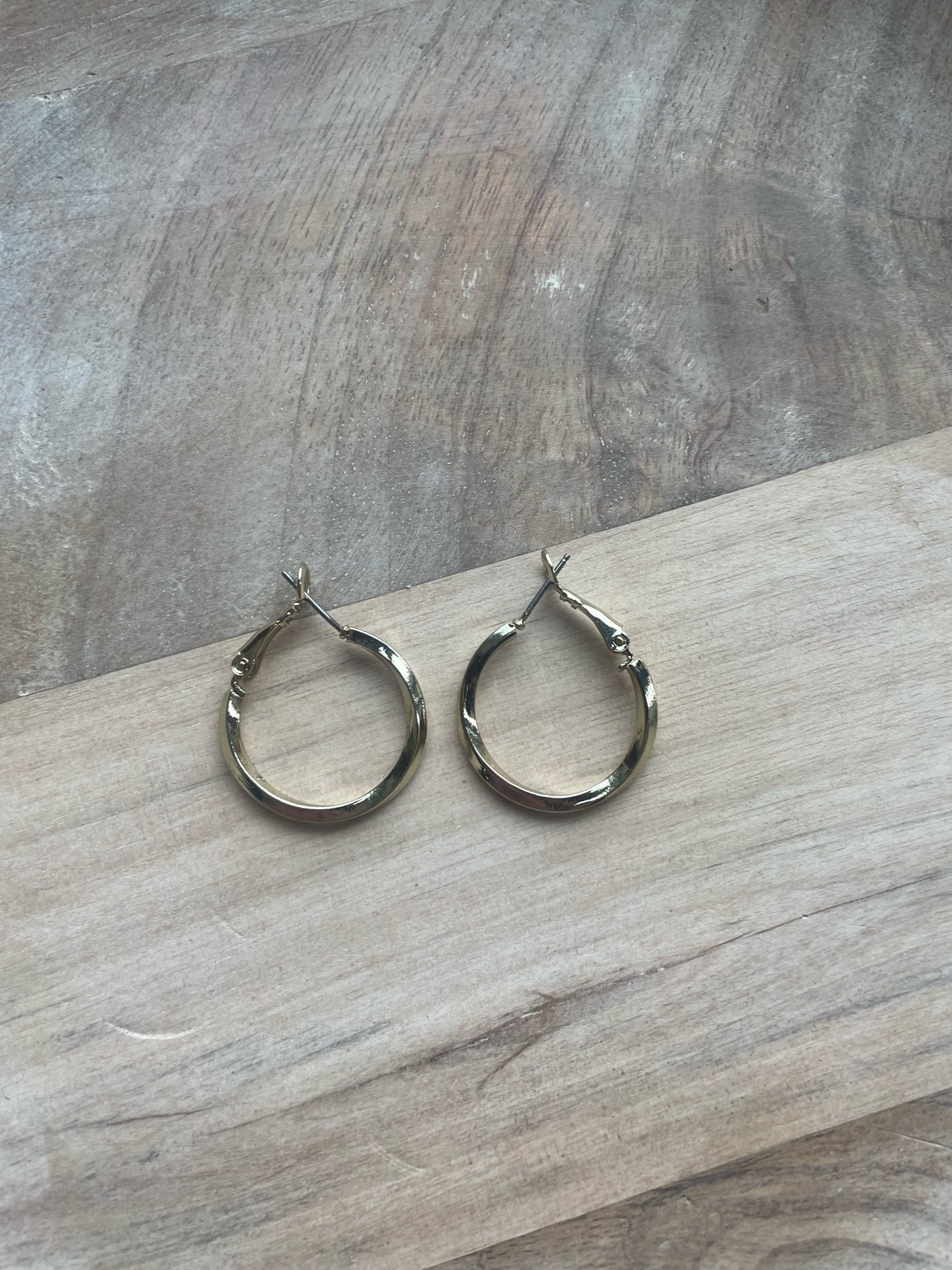 Small Silver Hoops
