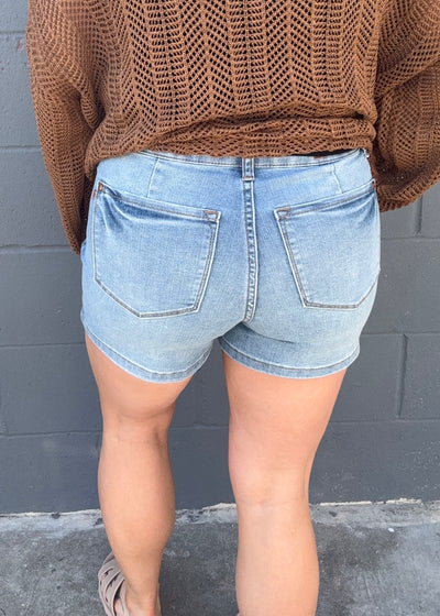 Count On Me JB Denim Shorts