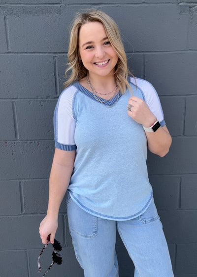 Luckiest Girl- Blue
