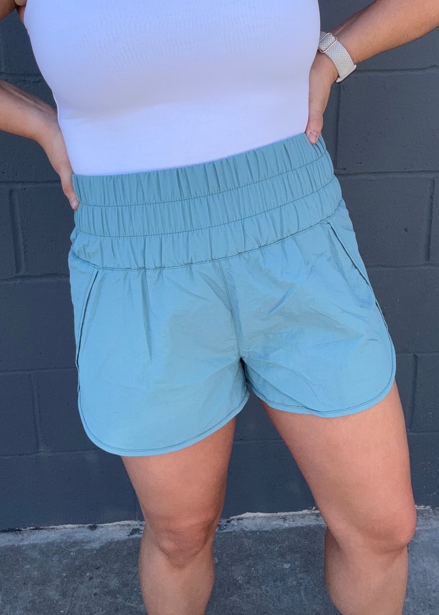 Take a Walk- Dusty Teal