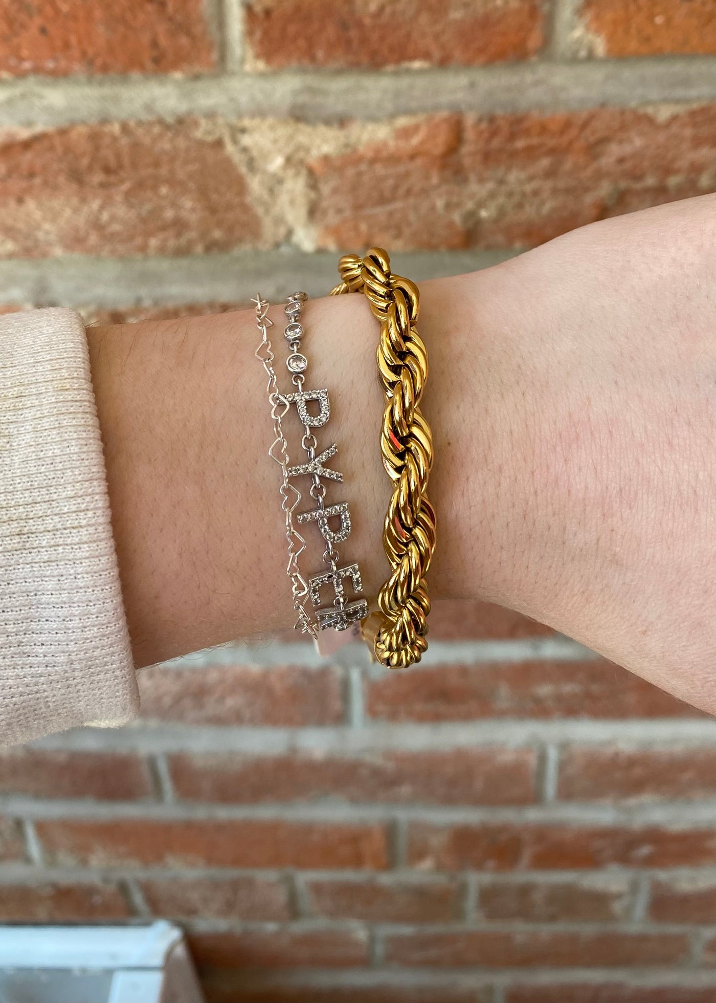 Braided Gold Bracelet