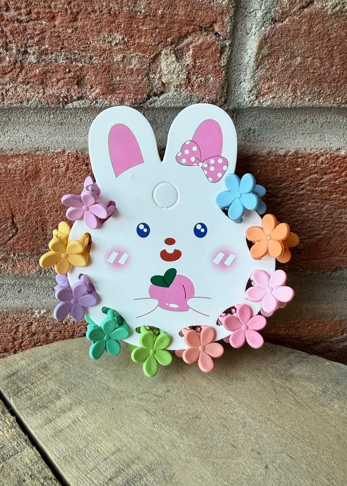 Mini Flower Hair Clip Set