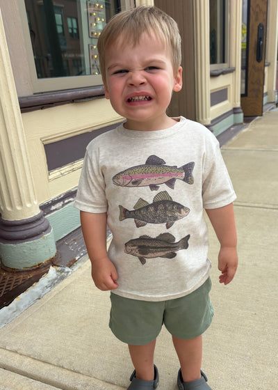 Three Fish Boys T-Shirt- KIDS