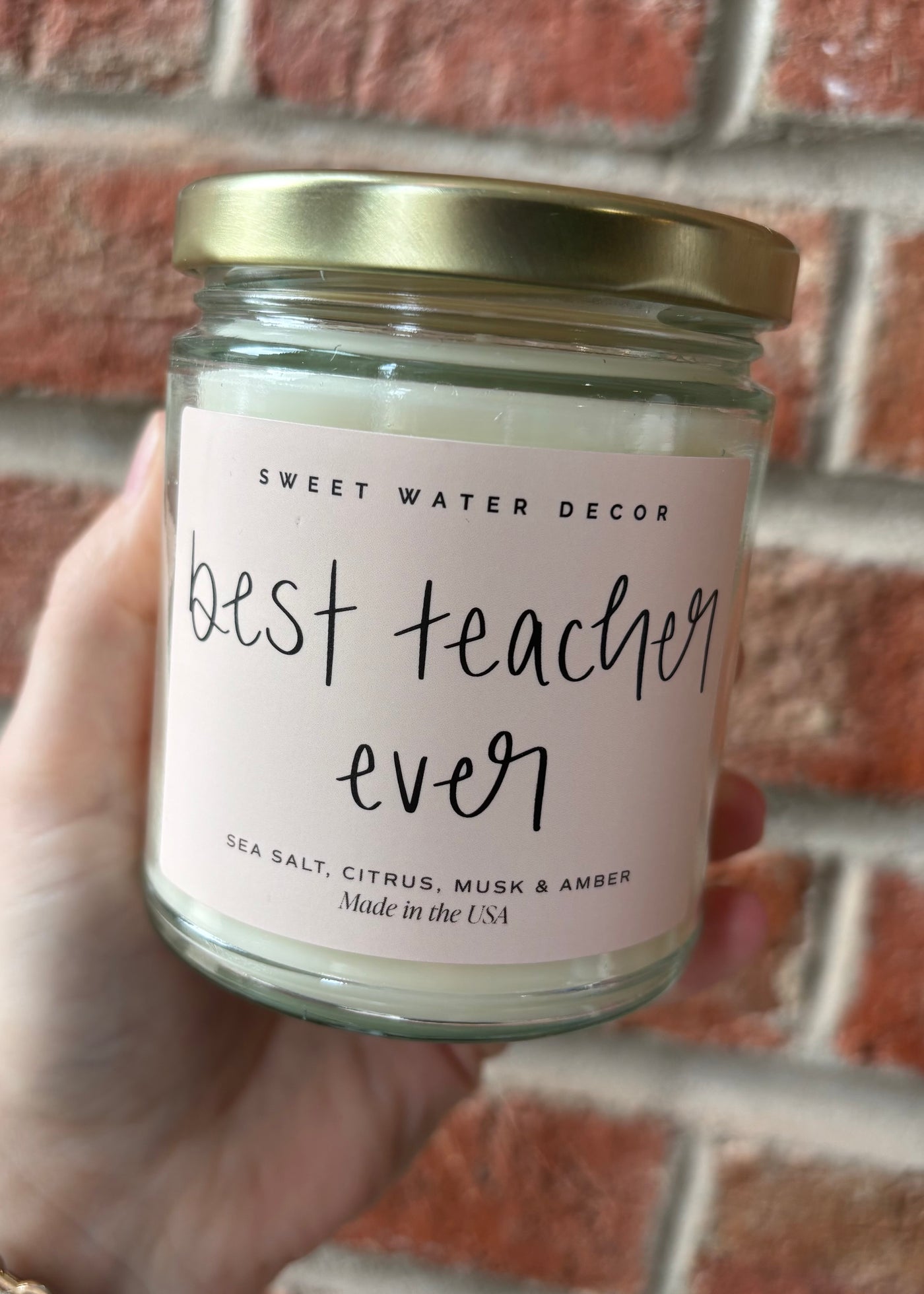 Best Teacher Ever 9 oz Candle