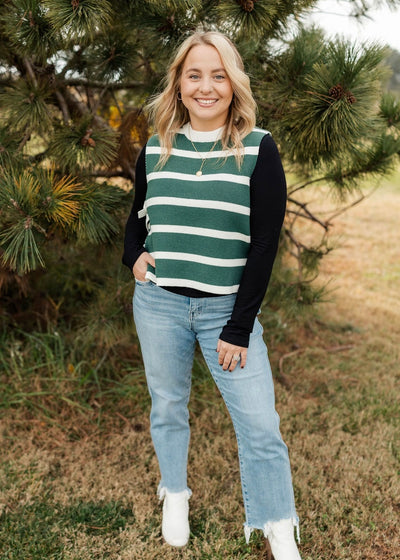 Elevated Flair- Dark Green