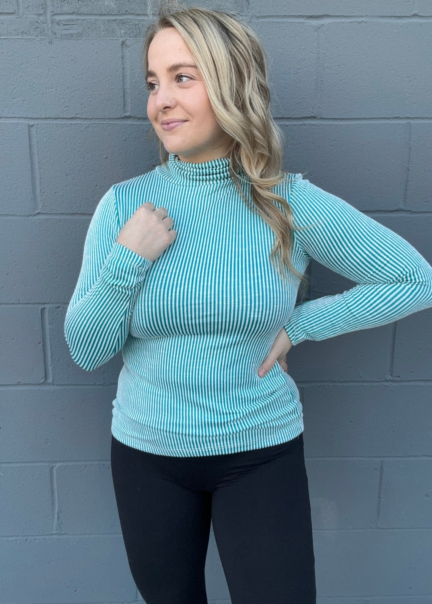 Happy Thoughts- Light Teal