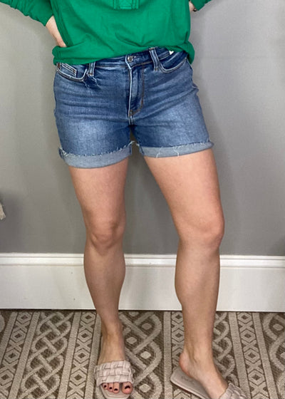 Talk of the Town- Judy Blue Shorts