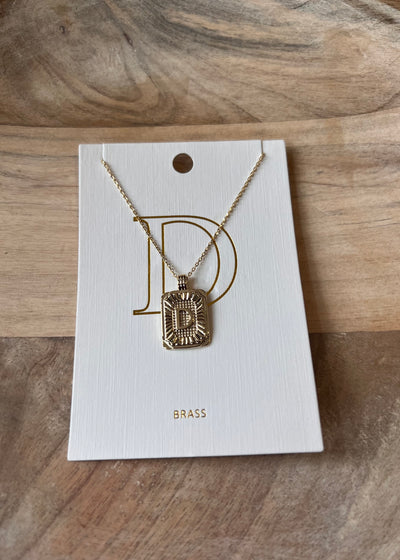 Initial Necklaces