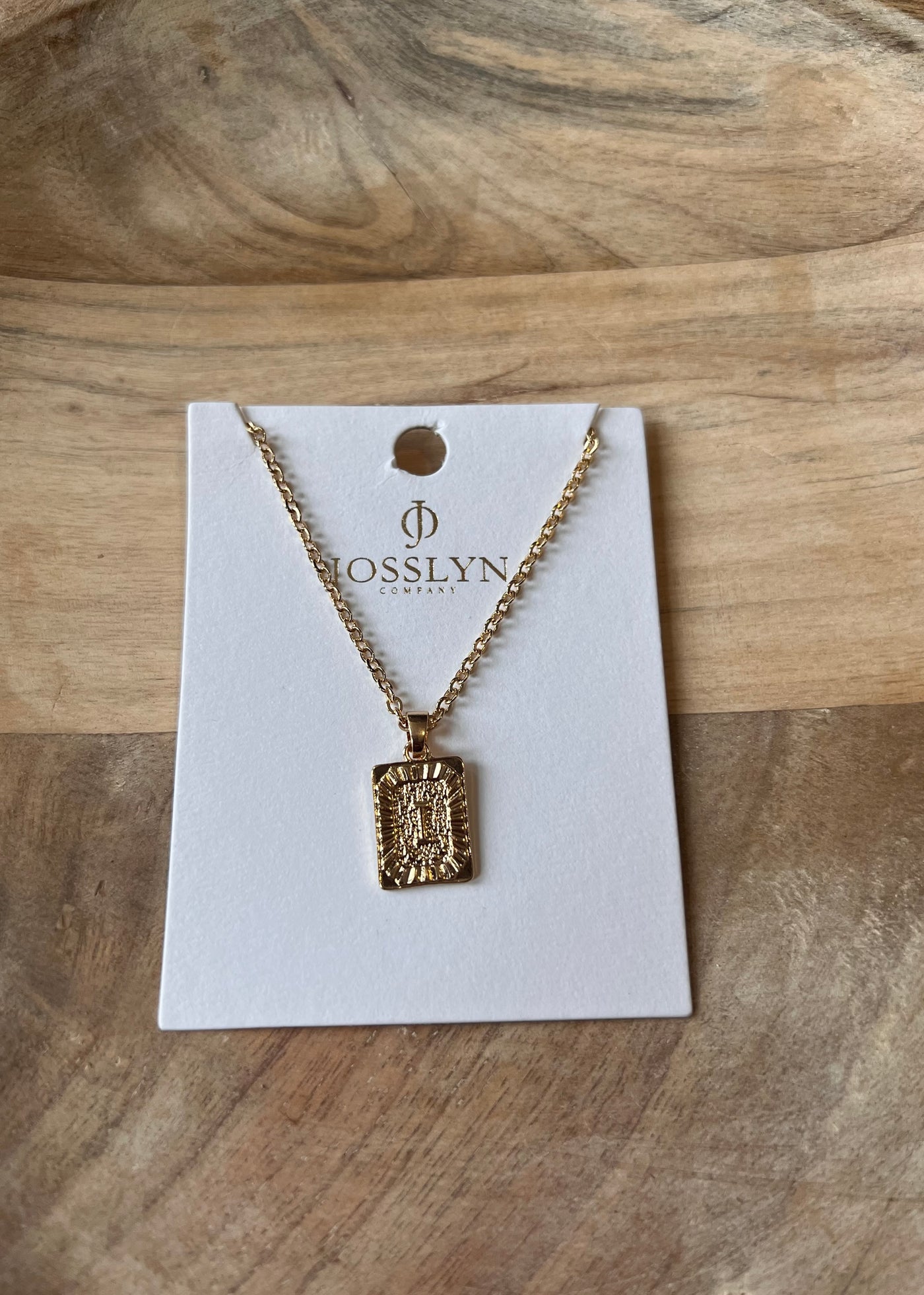 Initial Necklaces