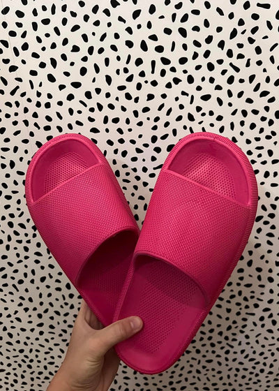 Hot Pink Slides