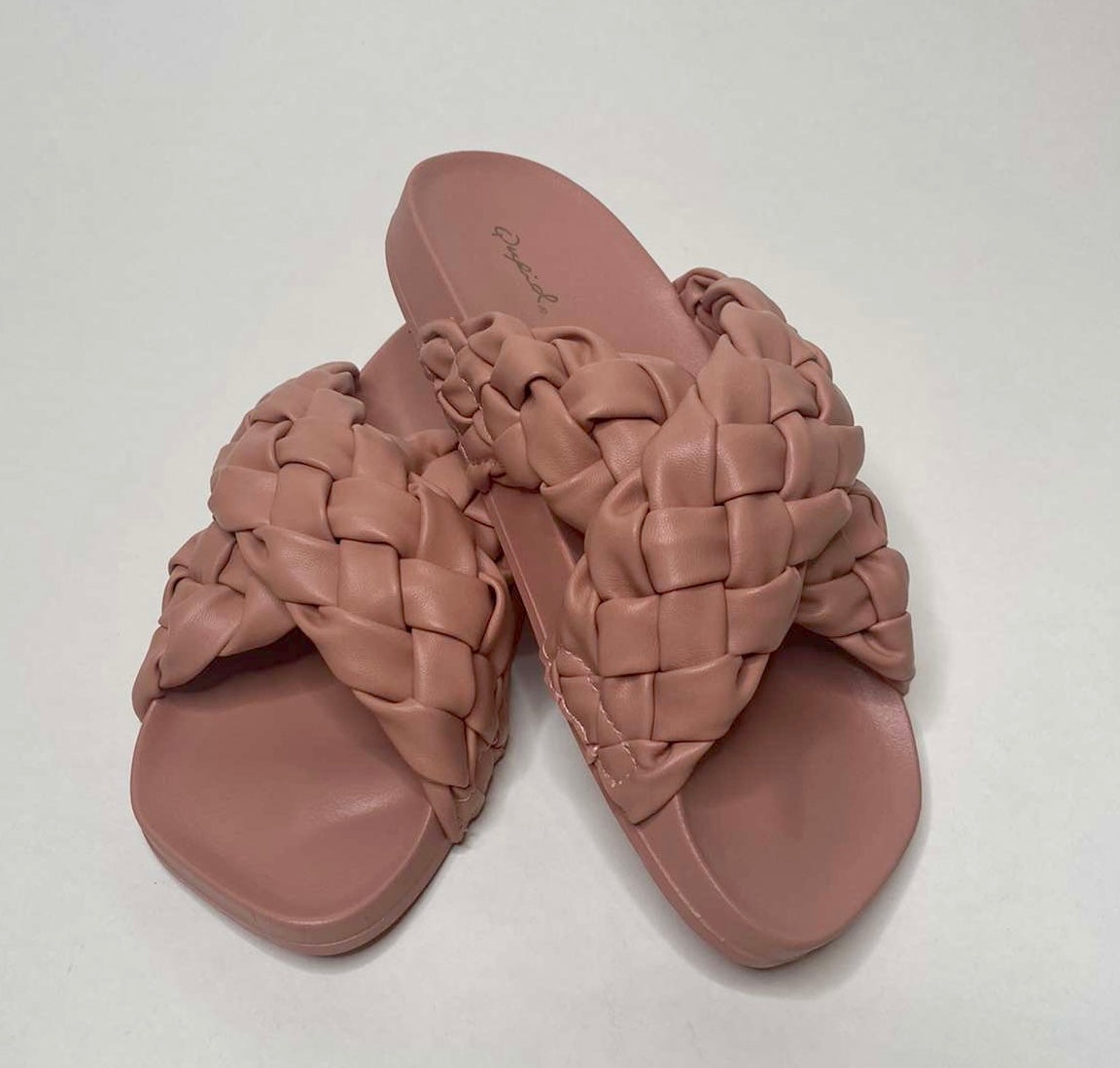 Clay Braided Sandal