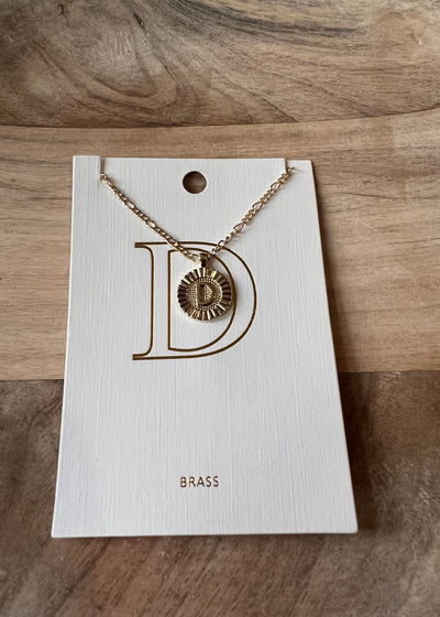 Initial Necklaces