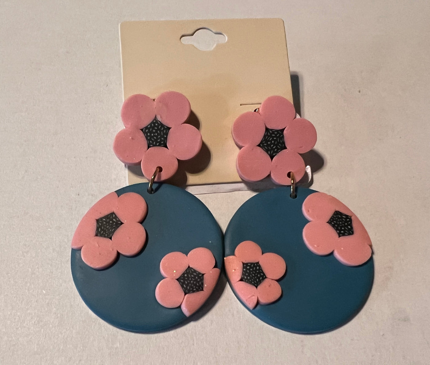 Clay Daisy Earrings