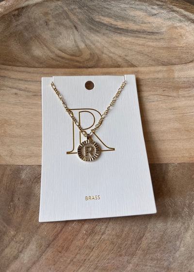 Initial Necklaces