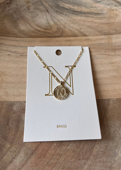Initial Necklaces